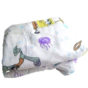 Spongebob Jellyfishing Twin Sheet Set